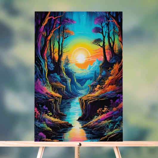 自然旅行 アクリルサイン (ニュートラル)