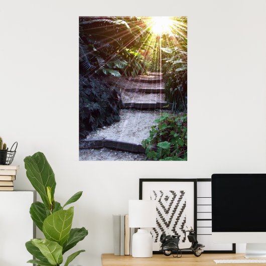 自然昇天 ポスター (ホームオフィス)