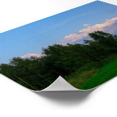 自然景観森林ベラルースポスター ポスター (角)