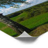 自然景観牧草地ベラルーシのポスター ポスター (角)