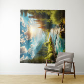 自然景観織物 タペストリー (インサイチュ)