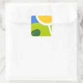 自然景観 スクエアシール (バッグ)