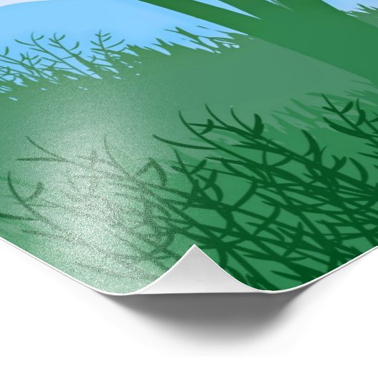 自然景観 フォトプリント            (角)