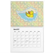 自然暦魅力的表 カレンダー (3月 2027)