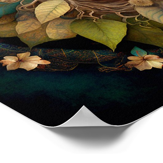 自然曼荼羅 ポスター (角)