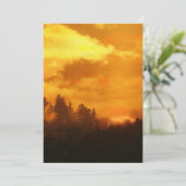 自然朝の日の出 招待状 (スタンド正面)