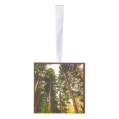 自然木 キューブオーナメント (右)