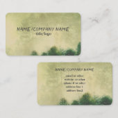 自然松フォトアート 名刺 (正面/裏面)