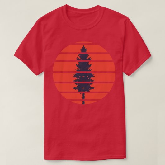自然松1 Tシャツ (デザイン正面)