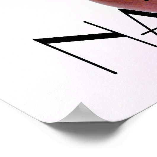 自然梨 ポスター (角)