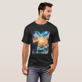 自然森林景観 Tシャツ (正面フル)
