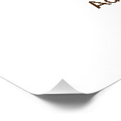 自然植物の写真ビーチ水の旅行名 ポスター (コーナー)