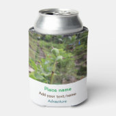 自然植物の写真ビーチ水の旅行名 缶クーラー (缶正面)