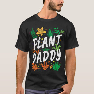 自然植物植物ダディインドアーガーデニ Tシャツ