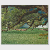 自然樹木葉 ラッピングペーパー (フラット)