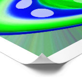 自然次元アート ポスター (角)