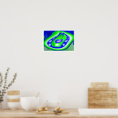 自然次元アート ポスター (キッチン)