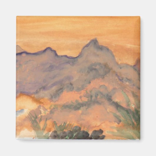 自然水色 マグネット (正面)