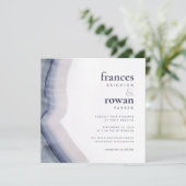 自然波結婚式招待状 招待状 (スタンド正面)