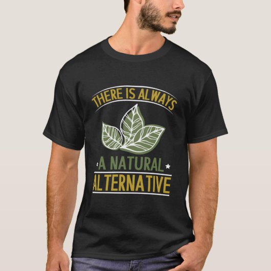 自然派ハーバルセラピストがいる Tシャツ (正面)