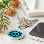 自然海青 キーホルダー (側面)