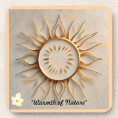 自然温 コースター (正面)