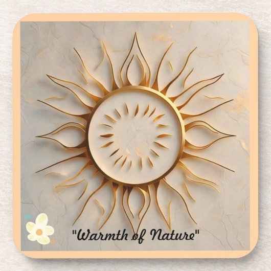 自然温 コースター (正面)