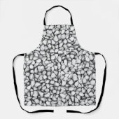 自然灰石ビーチ岩 エプロン (正面)