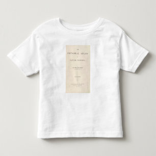自然現象のとびらの物理的な地図書 トドラーTシャツ