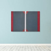 自然現象の物理的地図 キャンバスプリント (インサイチュ (ウッドフロア))