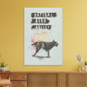 自然生まれ家 キャンバスプリント (インサイチュ (リビング))