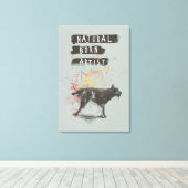 自然生まれ家 キャンバスプリント (インサイチュ (ウッドフロア))