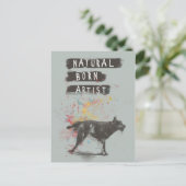 自然生まれ家 ポストカード (スタンド正面)