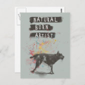 自然生まれ家 ポストカード (正面/裏面)