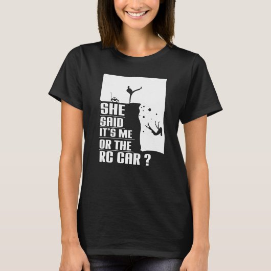 自然生まれRCドライバレーサーリモート制御RC Tシャツ (正面)