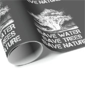 自然生態保護環境認識度 ラッピングペーパー (ロールコーナー)