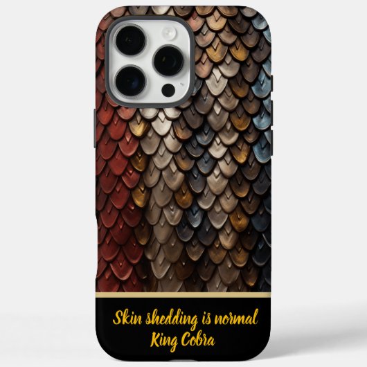 自然界の鮮やかなヘビの皮模様 Case-Mate iPhoneケース (裏面)