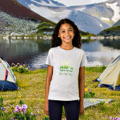 自然療法 ファミリーキャンピング オーダーメイド Tシャツ