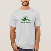 自然療法Tシャツ Tシャツ (正面)
