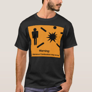 自然発火 Tシャツ
