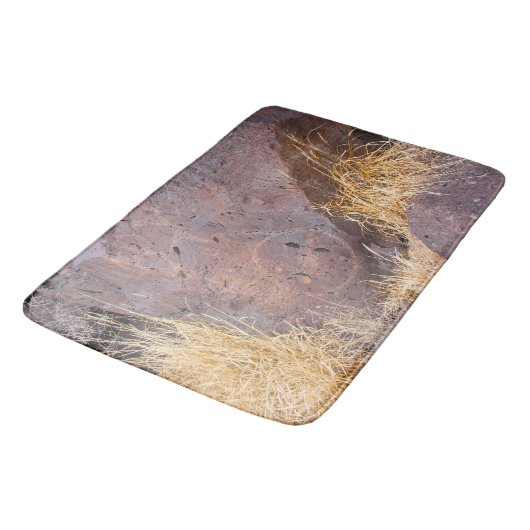 自然石の岩石彫刻 バスマット (アングル)