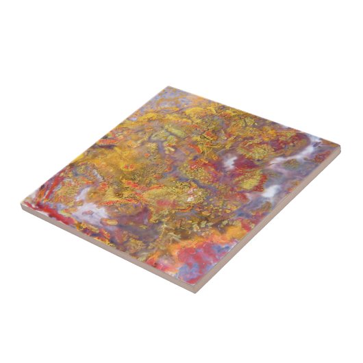 自然石像本物の色と柄 タイル (側面)