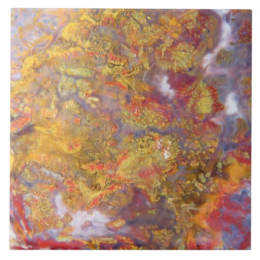 自然石像本物の色と柄 タイル (正面)