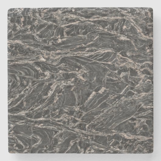 自然石型石造コースター ストーンコースター (正面)