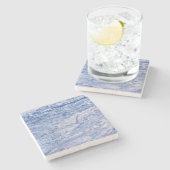 自然石型石造コースター ストーンコースター (横)