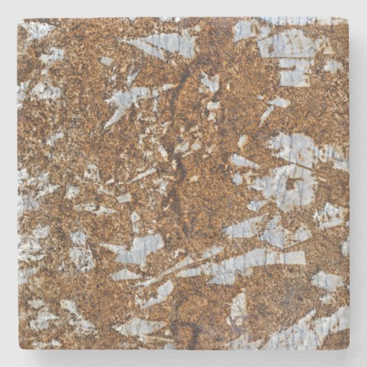 自然石型石造コースター ストーンコースター (正面)