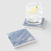 自然石型石造コースター ストーンコースター (横)