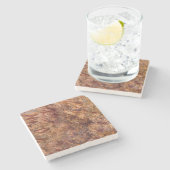 自然石型石造コースター ストーンコースター (横)