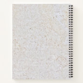 自然石型螺旋状手帳 ノートブック (裏面)