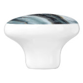 自然石大理石 セラミックノブ (側面)